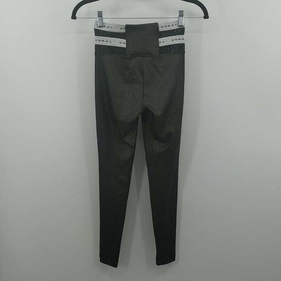 NWOT KORAL Set High Rise Obscure Leggings w. Minor Flaw Size XS - Picture 3 of 10